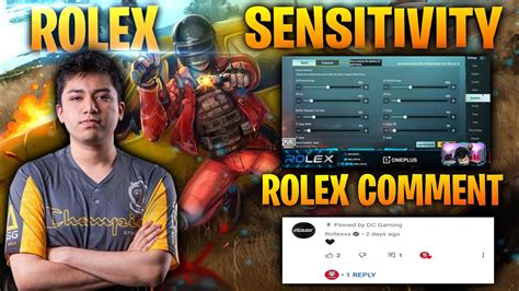 ROLEX LATEST SENSITIVITY SETTINGS 2021 